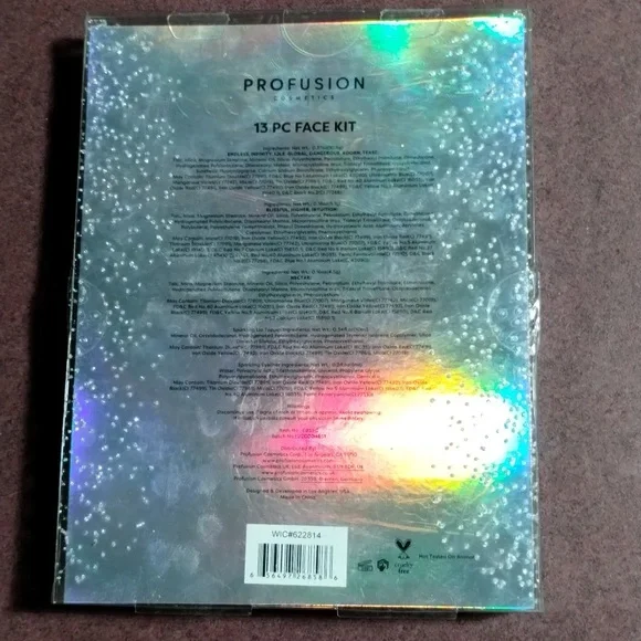 Profusion Cosmetics Silver Chrome 13pc Face Kit - Picture 2 of 2